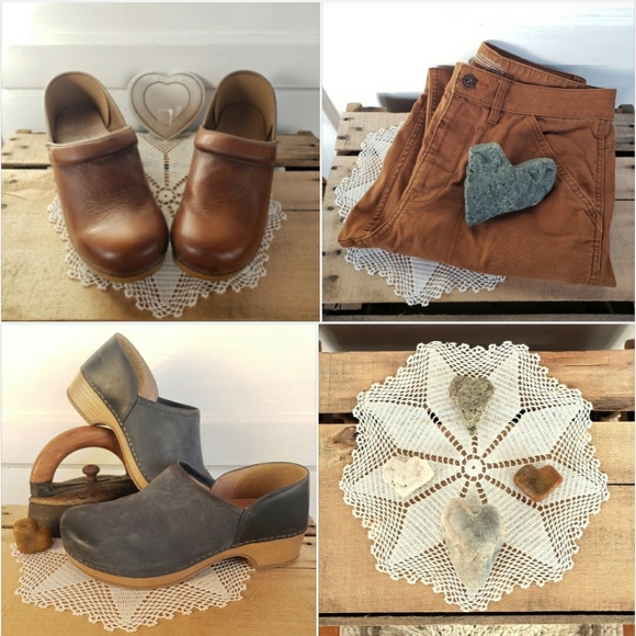 🌿cLogs neutral minimalist cottage floral granny boho eclectic coastal dansko - Picture 7 of 16